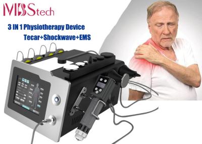 4 em 1 máquina extracorporal da terapia da onda de choque da baixa intensidade do tratamento de Tecar Ems ED