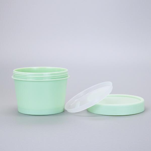3.4 Oz 100ml Hair Hand Body Face Plastic Empty Cream Jars Pot Containers Cosmetic