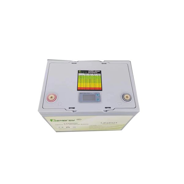 Перезаряжаемая 12В литийная батарея 60AH глубокий цикл