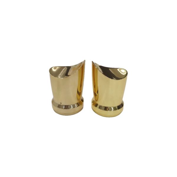 No Leaking Eco-friendly Material Zamac Perfume Cap For Glass Perfume Bottle