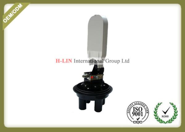 Outdoor 2 In 2out Dome Fiber Optic Closure , FTTX Fiber Optic Cable Joint Closure