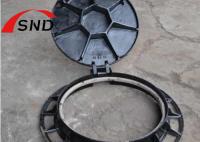 Round D400 Anodic Oxidation Ductile Iron Manhole Cover Spray Paint