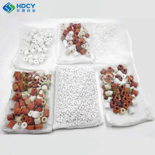 250g/bag Ceramic Bio-porous Filter Medium Bio-ring Fish Tank Nitrifying Bacteria Biosphere