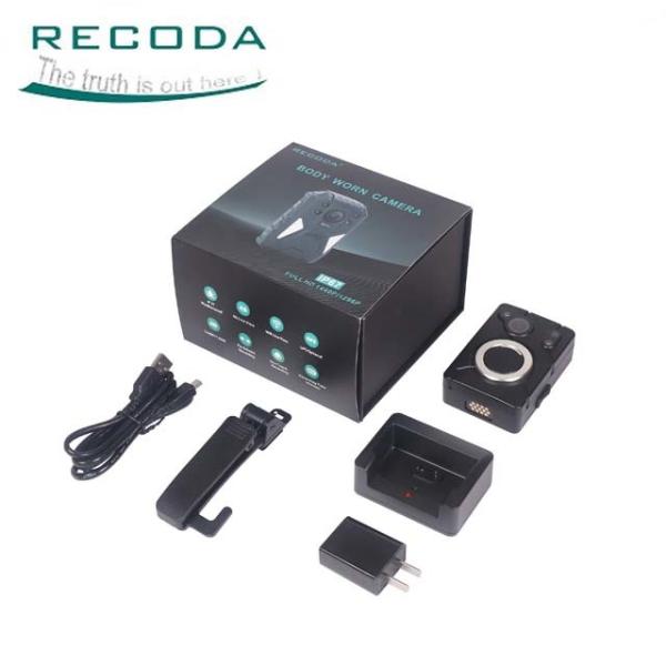 32MP Police Body Worn Camera Big Button Video Recording With GPS Built In Wifi