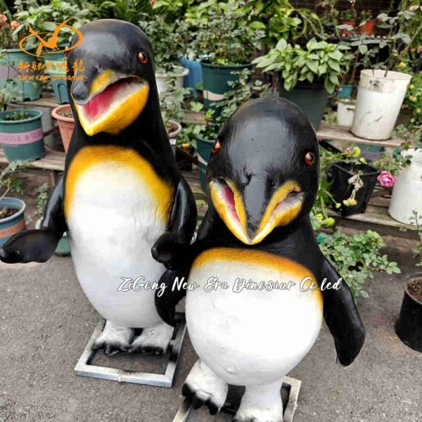 Animatronic Animal Robot Animatronic Penguin for Children Entertainment Park