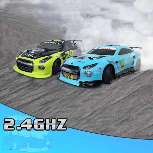 1 14 Ratio LED Light Remote Control Drift Car Electric Four-Wheel Drive Racing Car