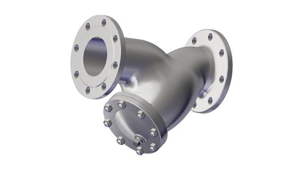 DIN3202 F1 Cast Iron Valves Y Strainer Ductile Iron  PN16 PN10