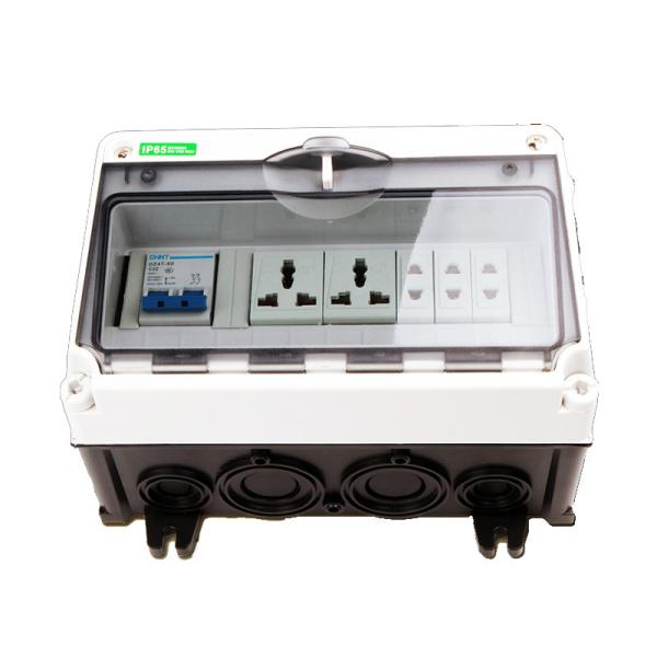 12 24 36 48 Way IP65 Waterproof Outdoor Wall Electrical Enclosure Plastic Distribution Box