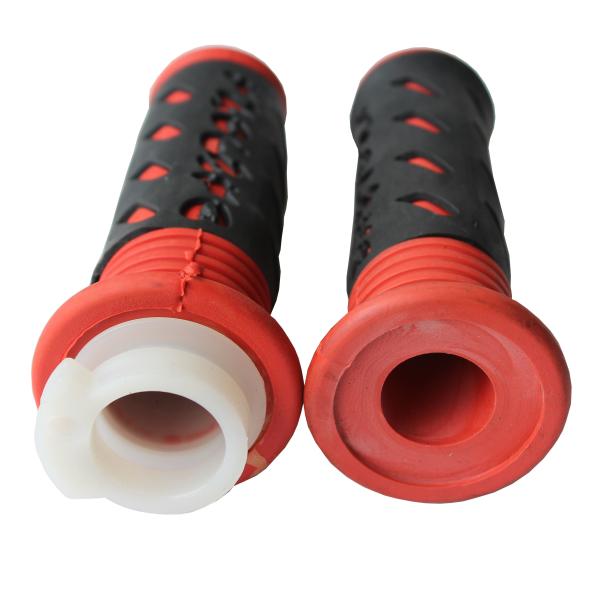 30mm Motorcycle Hand Grips , Left And Right Replacement Handlebar Grips