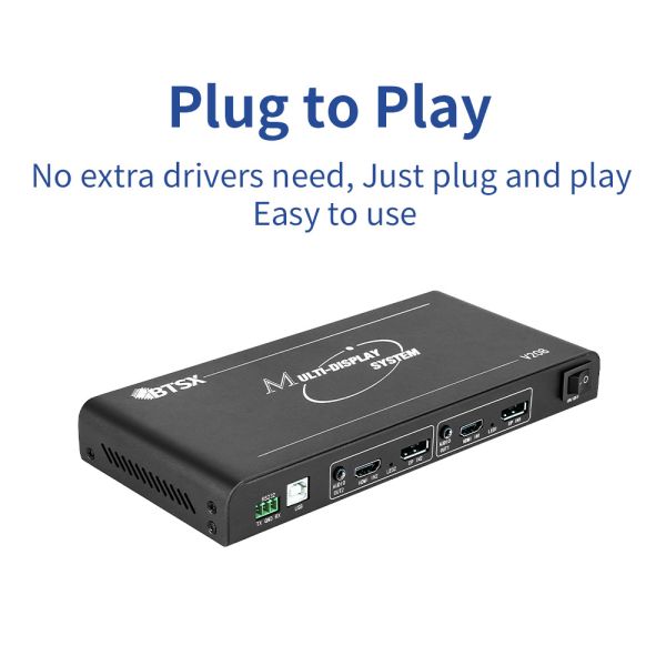 8K Ultra HD Video Wall Controller with 15360x1200P60 Resolution and FPGA Architecture for Multi-Screen Expansion