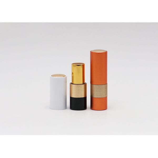 Трубки губной помады магнита крышка попа прессы 3.5g пустой алюминиевая