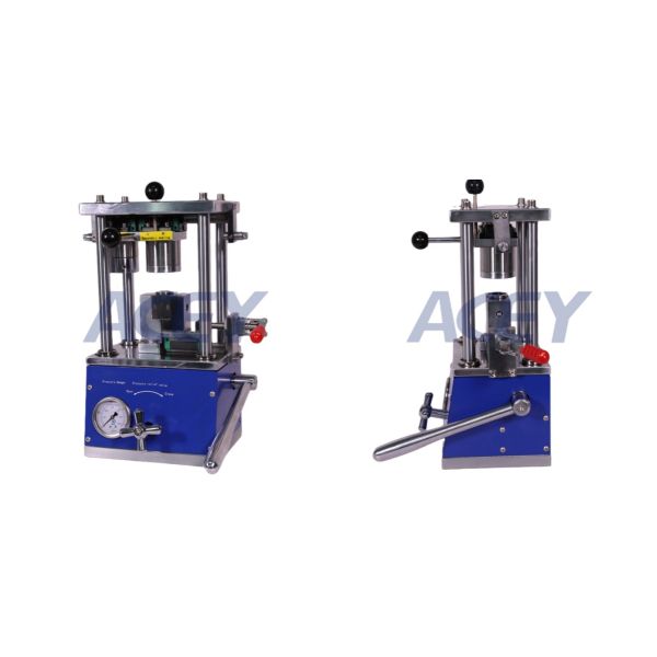 Compact Manual Hydraulic Battery Sealer For 18650 21700 Cylindrical Cells