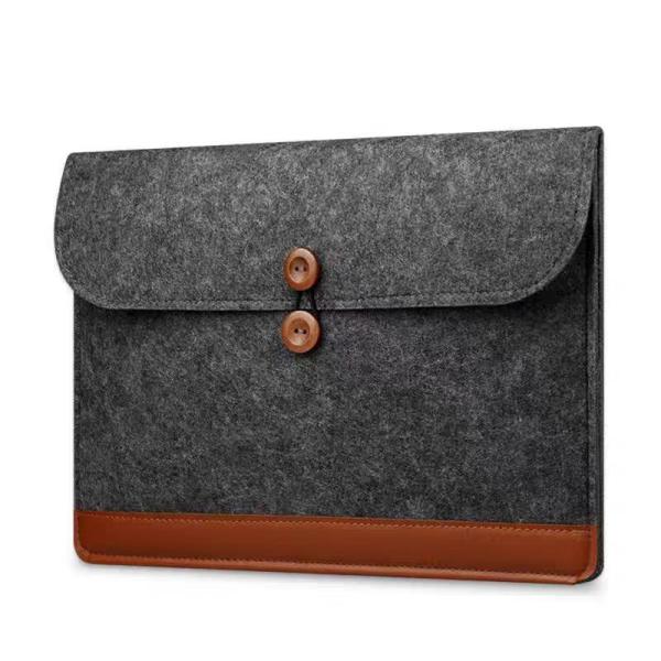 Felt Laptop Bag Protective Light Weight Carrying Envelope Sleeve Case, Compatible With Asus D e l l HP Microsoft Notebook Chromebook Ultrabook, Apple MacBook Air Pro