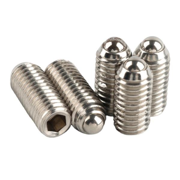 Stainless steel 304 316 M2 M3 M4 M6 M8 Ball Spring Plunger Positioning Bead