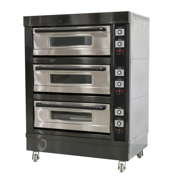 2/3/4/6/9 Trays Capacity Commercial Baking Bread Pizza Cake Cooking Gas Electric Oven