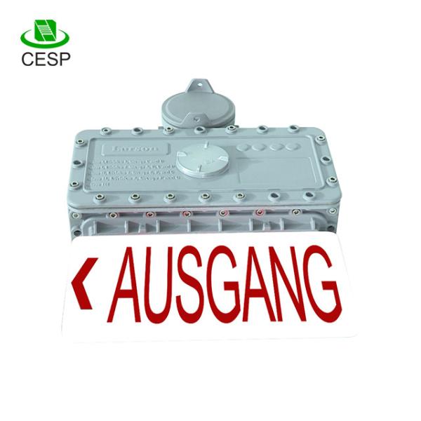 IP65 Ex  led exit signs, rechargeable emergency light with SAA CE RoHS