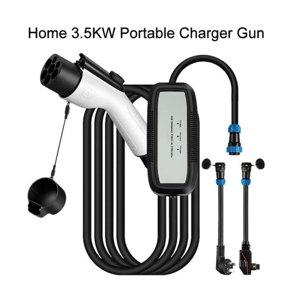 10M Cable Portable AC EV Charger 32A 50Hz EVSE Level 2