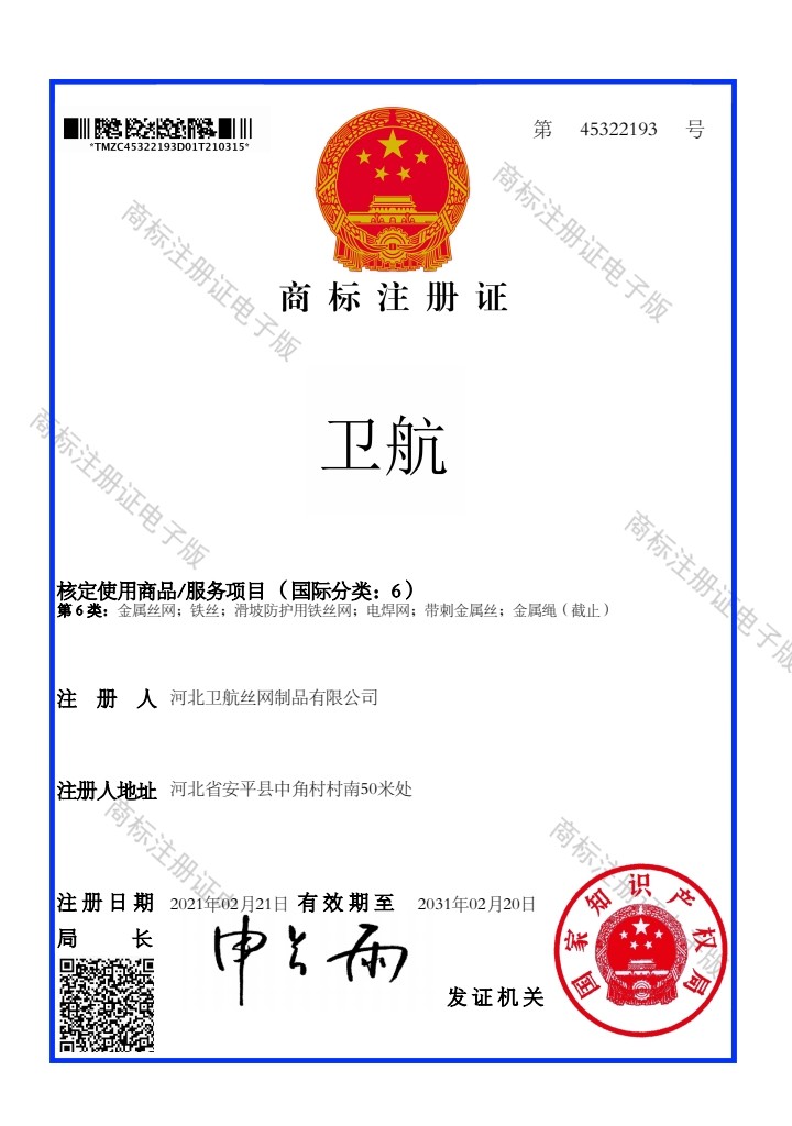Anping JQ Wire Mesh Products Co., Ltd. Сертификации