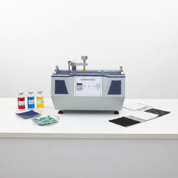 Color Fastness Tester Fur Rubbing Wet Dry Sweat Friction Testing Ink Proofer Machine