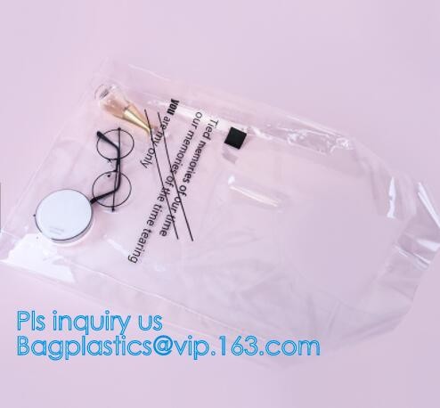 fancy bags elegant transparent PVC handbags, custom handbags made in china, shopping handbag PVC ladies shopping handbag