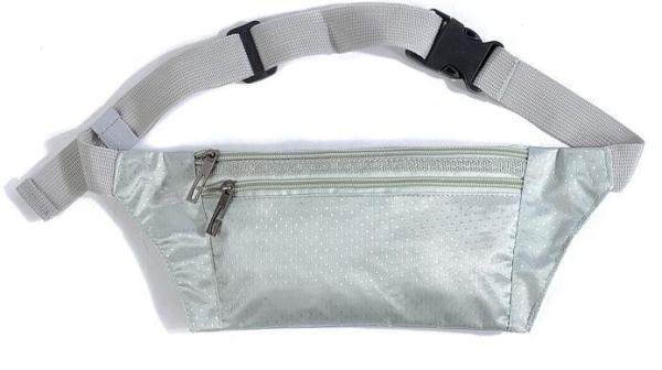 210D Polyester Jacquard Waist Belt Bag 35x5x12cm For Daily Life Use