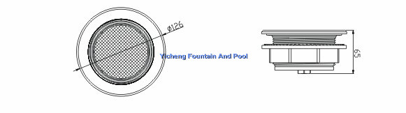 Small Compact Waterproof LED Underwater Pond Lights Submersible High Efficiency