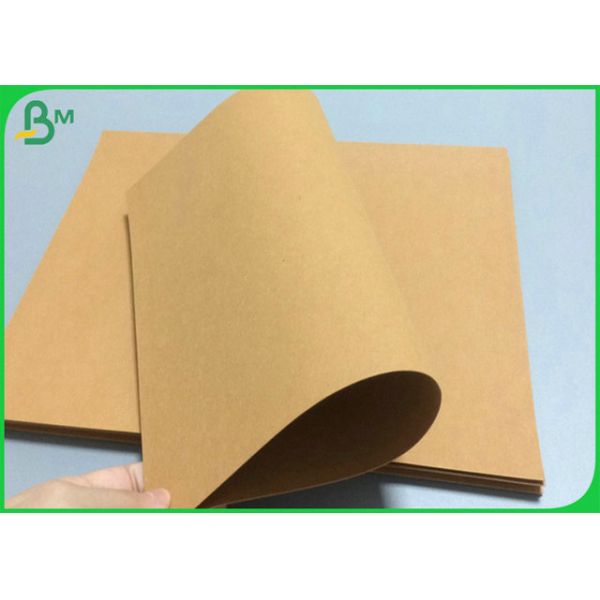 Water Resistant 0.55MM Thickness Washable Kraft Fabric For Ipad Bag Making