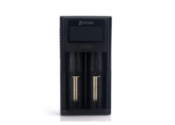 Multifunctional LCD Screen 17670 18350 USB Battery Charger