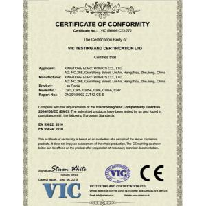 HANGZHOU ZION COMMUNICATION CO., LTD Сертификации