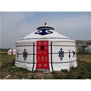 2 - barraca do Mongolian do diâmetro 10m/casa redondas estilo de Yurt com construção de aço
