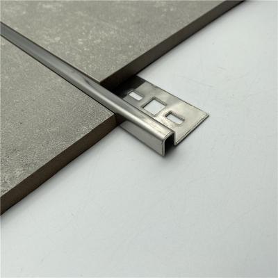 Pvc Round Straight Edge Tile Trim And Marbles Decorative White Color