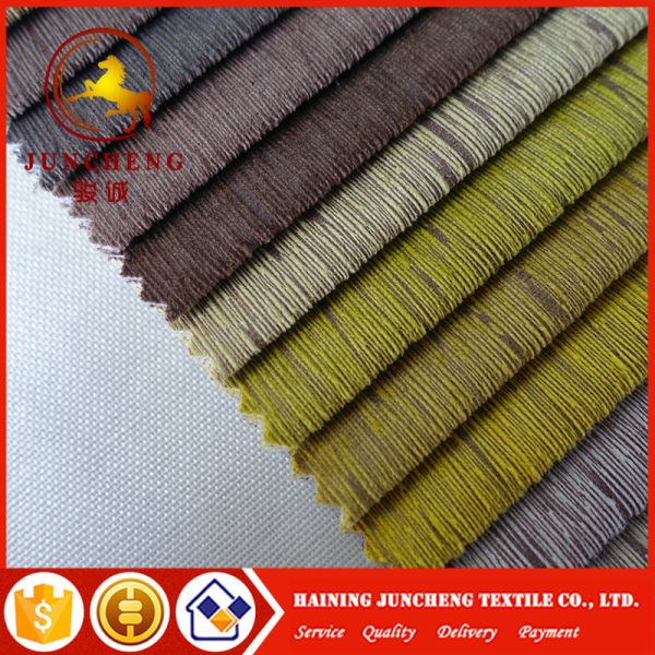 2018 New arrival bronzed polyester fabric for furniture