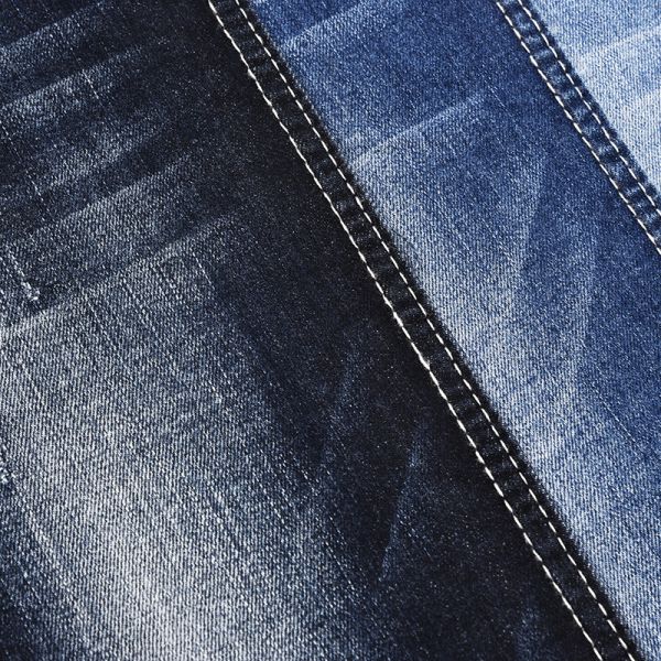 Tela de algodón resistente a la contracción de poliéster de SPANDEX denim QY038-1