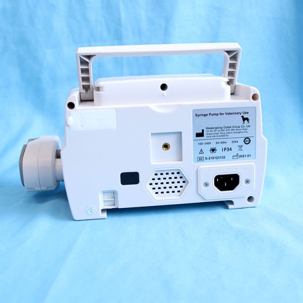 Veterinary Volumetric Infusion Pump Rechargeable Single Channel With Built-In Handle