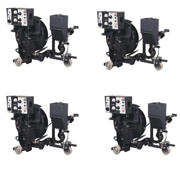 Soldadura automática de placas de fundo de corrente elétrica de inversor para máquinas de construção de tanques