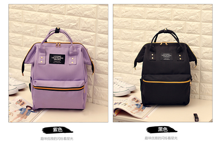 Hot sale Fashion canvas school bags