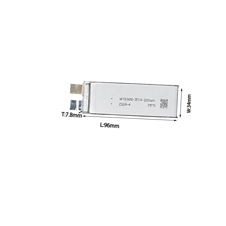 35C Discharge 2200mAh 783496 LiPo Battery Pack - High Power RC Battery for Drones, RC Cars, Aircraft Models