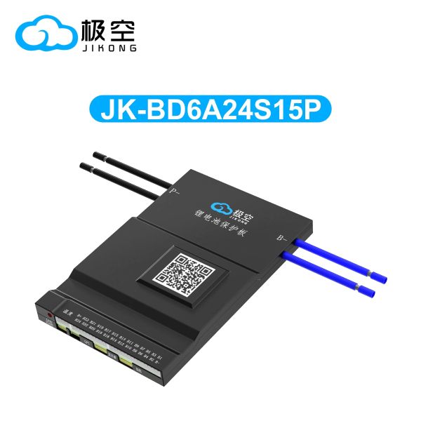Jikong BMS Bd6a24s15p 8s/24s 100A Li-ion LiFePO4 Lto Batteries BMS Smart Active Balance