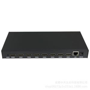 Multi Protocol Streaming Hotel TV System 8 Channel HD Video Encoder For Live Broadcasting