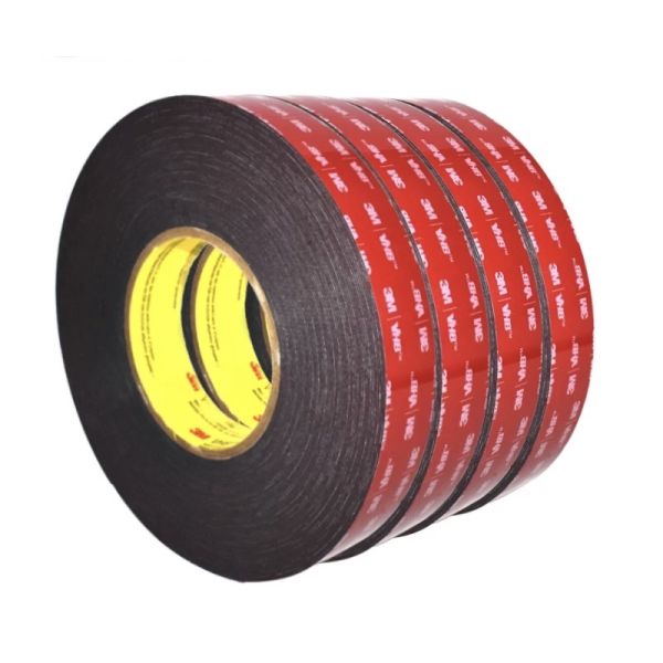 3M™ 5930 Heat-Resistant Double-Sided Tape Black 0.8mm Waterproof Acrylic Tape