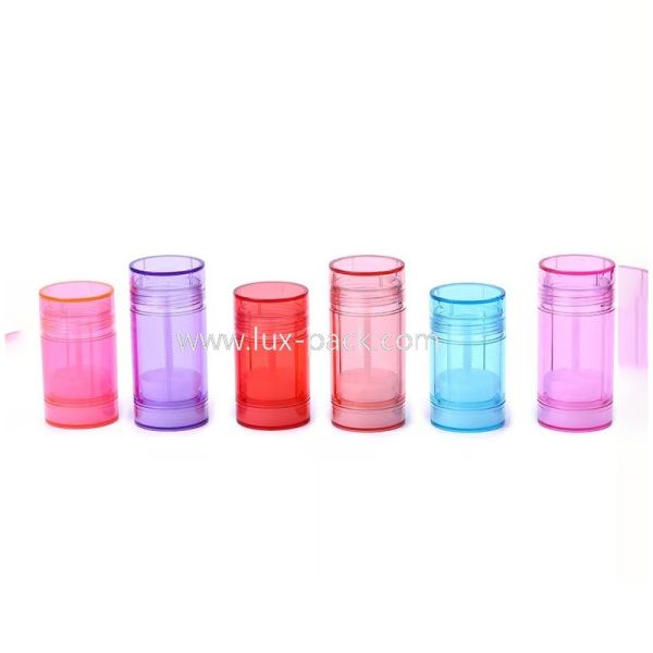 Deodorant Stick Blush Stick Bottle Lip Balm Bottle Bottom Filling Cosmetic Plastic Packaging Container Reusable