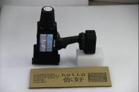 Material de hormigón Impresora de inyección de tinta de caracteres grandes Máquina de impresión de tubos de acero inoxidable