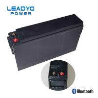 batterie au lithium mince de 12V 100Ah avec Bluetooth Front Terminal