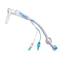 Canule endobronchique dégrossie de gauche à droite jetable médicale de PVC de double intubation bronchique de lumen