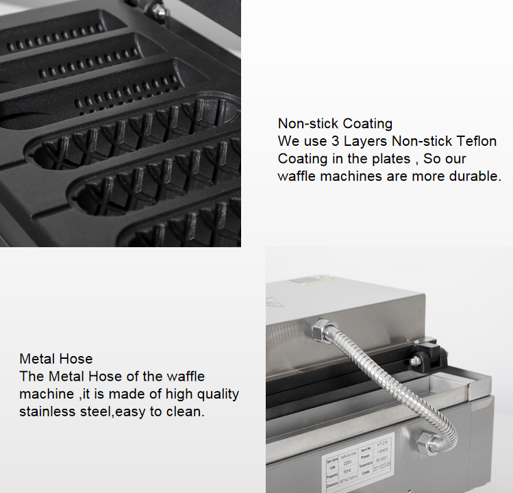 Домашний вафли хот-дог палочка вафли кукурузная машина для собак AM-216 с большой емкостью