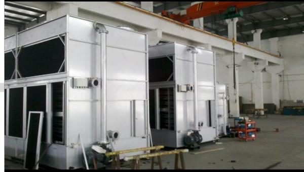 Industry Square Type Closed Loop Cooling Tower With CHINT Electric Control Cabinet