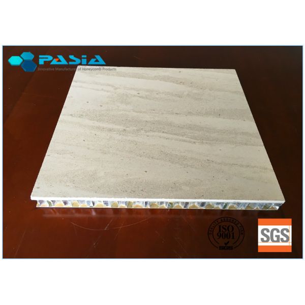 Marble Aluminium Honeycomb Stone Panels For Transportation Tooles Inner Decoration