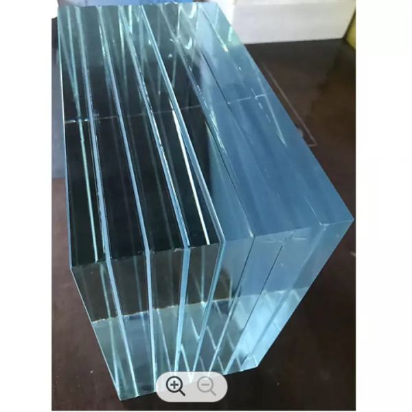 4mm Safety Clear Flat Toughened Tempered Glass Laminated For Windows