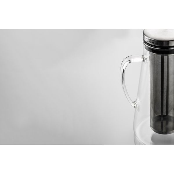 Heat Resistant Glass Water Filter Pitcher 1100ml Hand Blown Cold Brew Coffee Maker