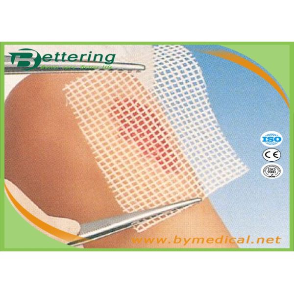 Sterile Paraffin Gauze Dressing Swabs , Wound Care Vaseline Gauze Dressing
